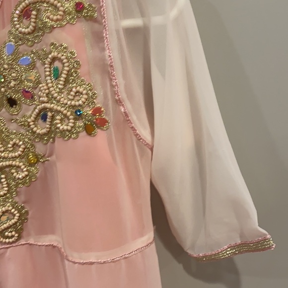 Moroccan kaftan with shoes - Picture 5 of 13